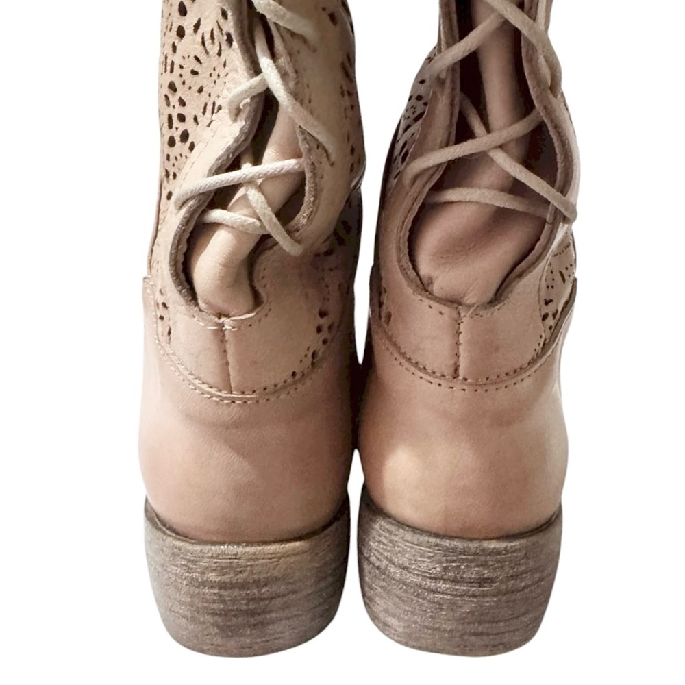 Sundance Lucera Lace Cutout Boots - Picture 8 of 10